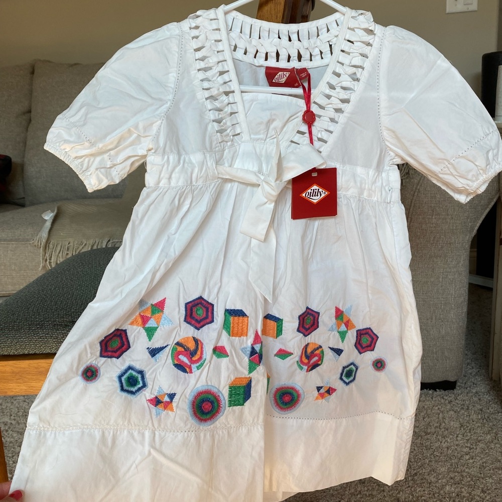 NWT Oilily Embroidered Dress
